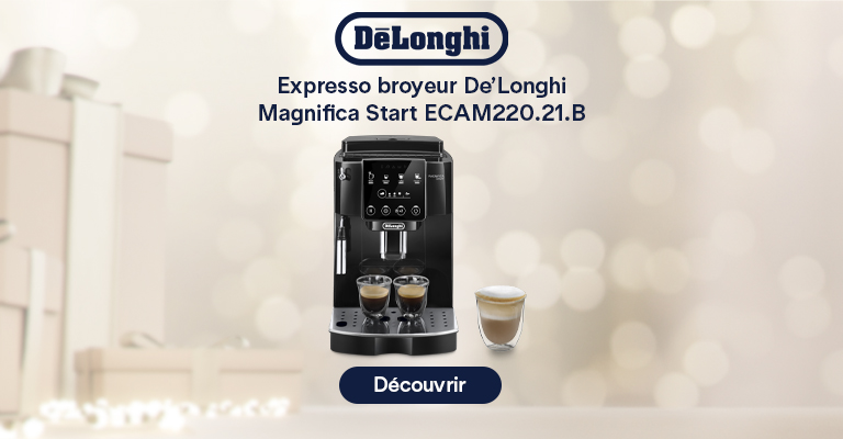 Offrez la machine à café expresso broyeur Delonghi ECAM 220.21.B
